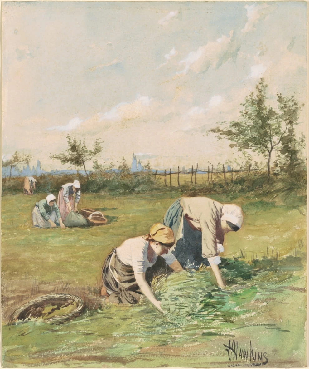 Spigolatrici nel campo - Joseph F. McCrindle Endowment Fund, National Gallery of Art